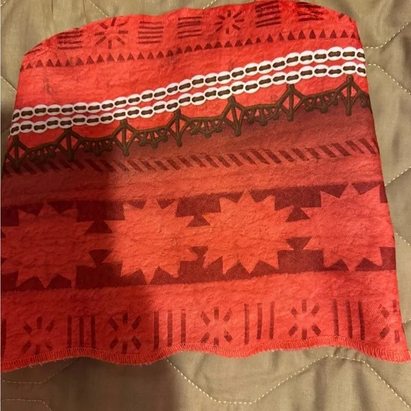 DISNEY MOANA COSTUME GIRLS SIZE 4-6X  Skirt And Matching Shirt Cosplay Theater - Picture 8 of 10